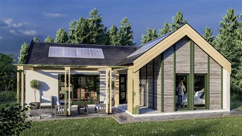 energiatakarékos könnyűszerkezetes ház