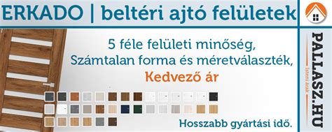 Infografika: beltéri ajtók típusai és felületei