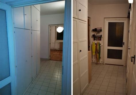 Régi beépített szekrény felújítása
