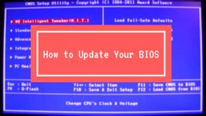 BIOS frissítés menete és Live Update eszköz