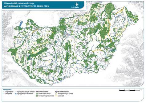 Natura 2000 területek és védett természeti értékek szemléltetése
