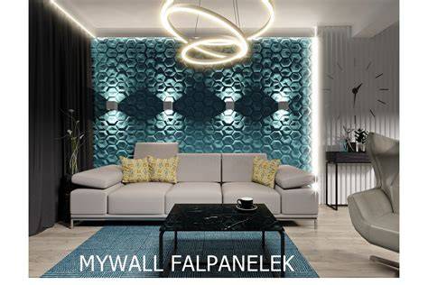 Falpanelek felületek és illesztések szemléltetése