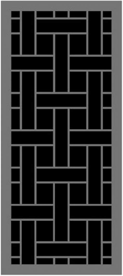 Különböző ajtórács minták