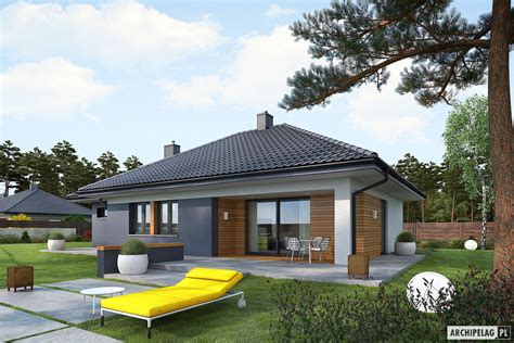 Különböző stílusú egyszintes házak