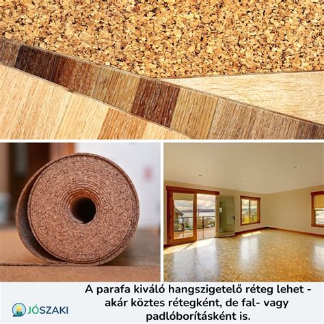 Különböző hangszigetelő panelek és anyagok