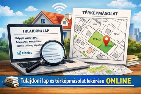 Infografika a tulajdoni lap és értesítések összefüggéséről