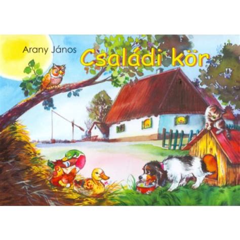 Illusztráció egy tipikus vidéki családi házról Tésán