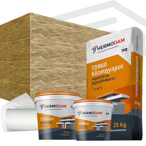 Kőzetgyapot hőszigetelő táblák