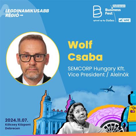 Wolf Csaba portréja
