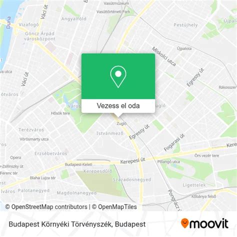 Map: Budapest környéki társasházak példái