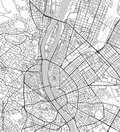 Budapest XV. kerületének térképe infrastrukturális pontokkal