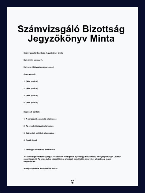 Számvizsgáló bizottság