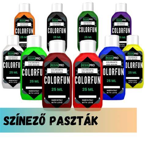 Színező paszták és színező rendszer