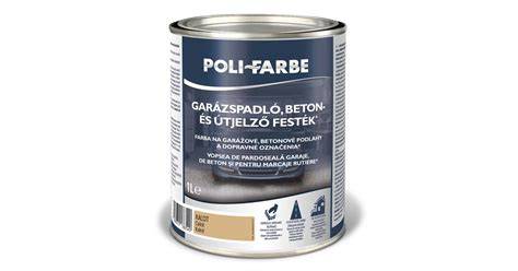 Poli-Farbe kiszerelések és árkép