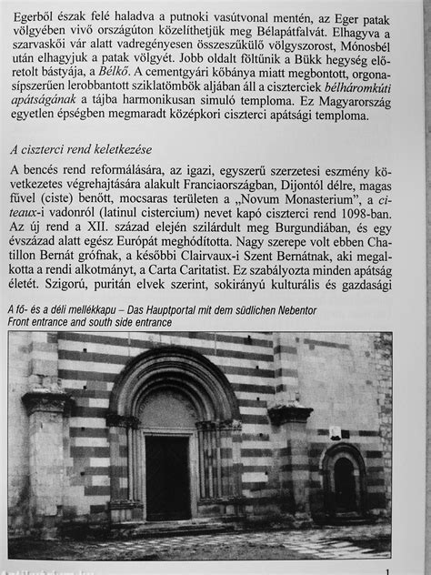 Ciszterci apátsági templom maradványai