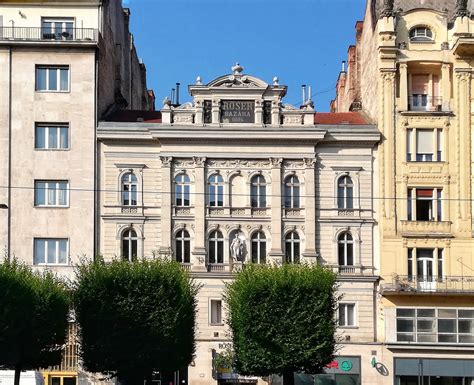 Eklektikus bérház Budapesten