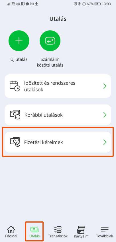 Infografika: Utalás menete az OTP MobilBankban