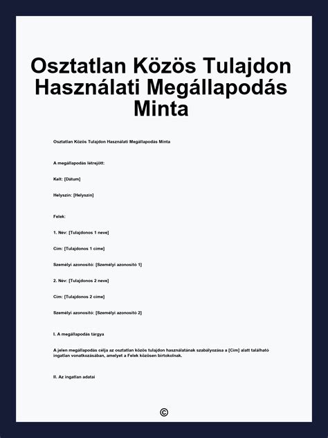 Osztatlan közös tulajdon ingatlan elosztása