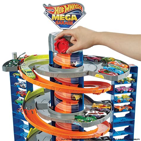 Hot Wheels Mega Garage belső nézet