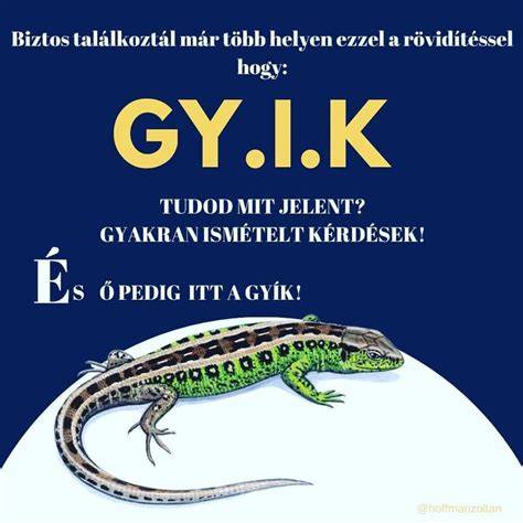 GYIK vizuális összegzése