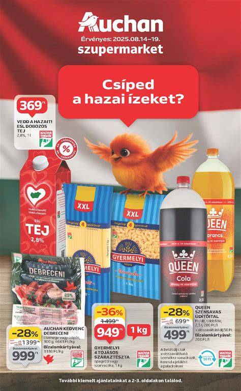 Infografika: Az Auchan üzletsorok földrajzi eloszlása és nyitvatartási órái