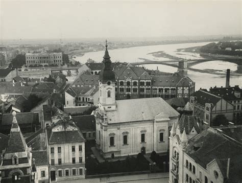 Szeged látképe a Tiszával