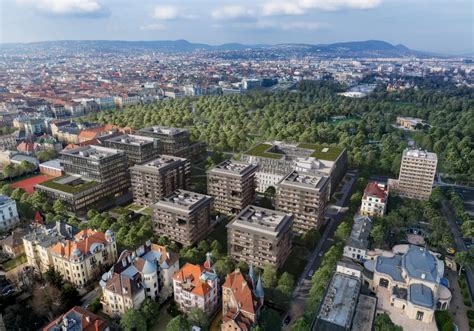 Infografika: Dürer Park elhelyezkedése és fenntarthatósági jellemzők