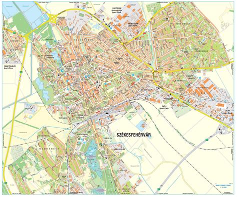 Székesfehérvár ingatlanpiaci térképe