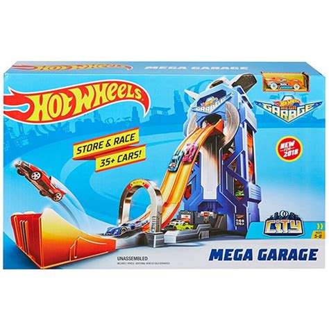 Hot Wheels Mega Garázs játékszett