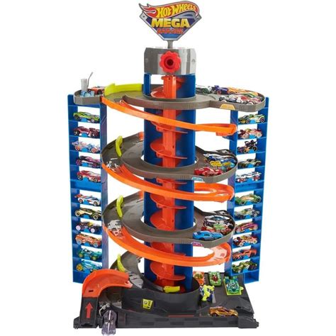 Hot Wheels Mega Garázs belső kialakítása