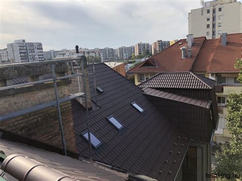 Tetőfelújítás társasház