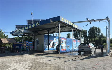 Illusztratív ábra az autómosó rendszer felépítéséről