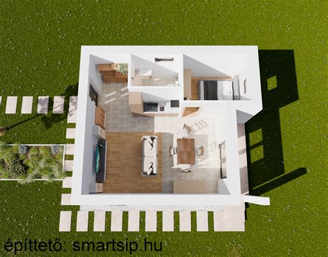 3D látványterv egy belső térről