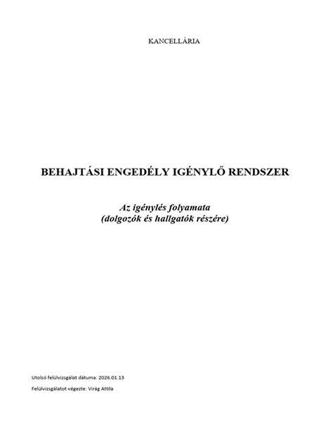 e-Mérnök rendszer felhasználói felületének vázlata