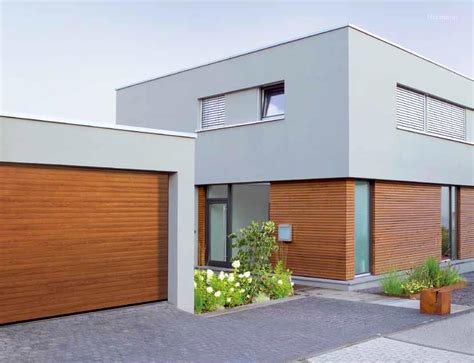 Modern garázs épület