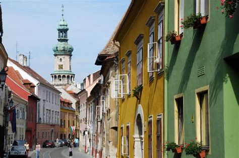Sopron belváros parkolási zónái