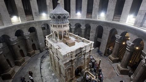 Az ásatások helyszíne a Szent Sír-templom alatt