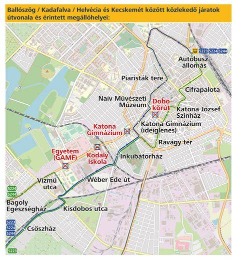 Közlekedés és szolgáltatások Kalocsa környékén