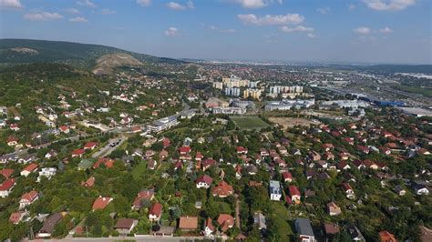 Budaörs panorámája a Frank-hegyről