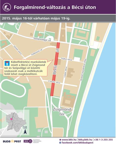 Térkép Szegeden a Bécsi körút és a TIK elhelyezkedésével