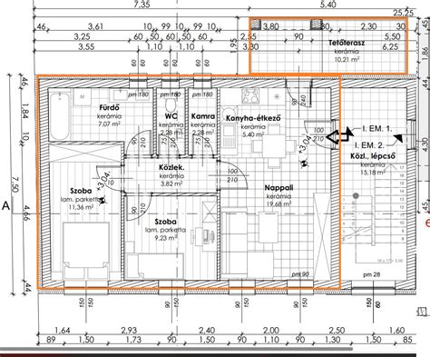 Elrendezési terv új építésű lakásokhoz