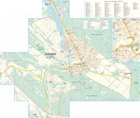 Térkép Isaszeg és környéke