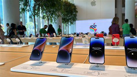 Apple Store belső kialakításának térbeli védelme infografika