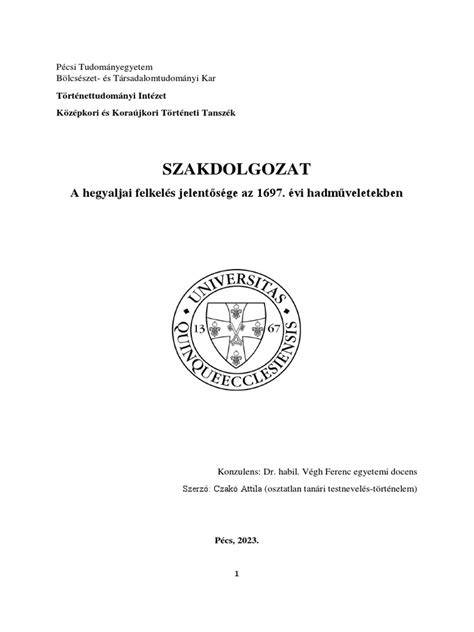 Átfogó folyamat-térkép a szakdolgozat elkészítéséről