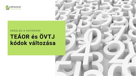 Infografika: TEÁOR és ÖVTJ kapcsolata, átsorolási folyamat