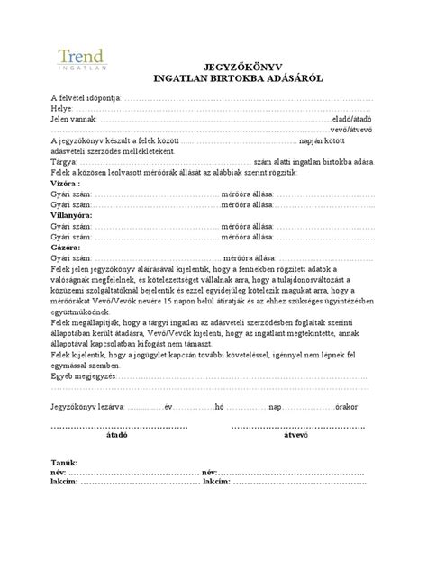 A birtokbaadás vizuális áttekintése: állapotfelmérés és leltár formája