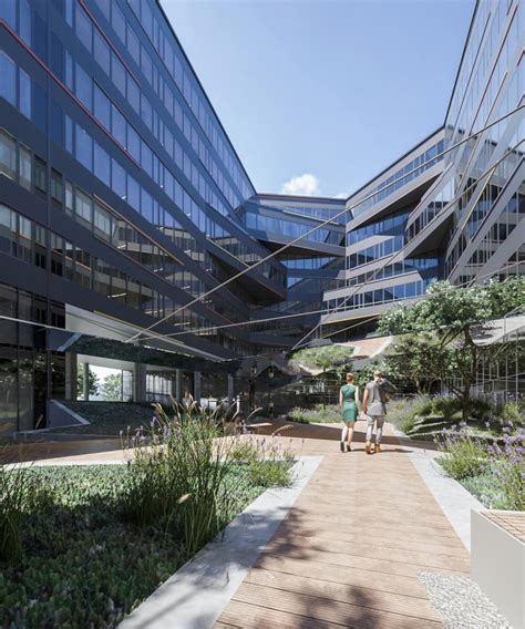 Látványterv a K3 Irodaházról