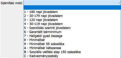 diagram: illetéksávok és számítási mód