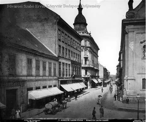 A Dreher-palota kupolájának eltolása 1899-ben történt, a hatvani utca átalakulását szemléltetve. Forrás: FSZEK