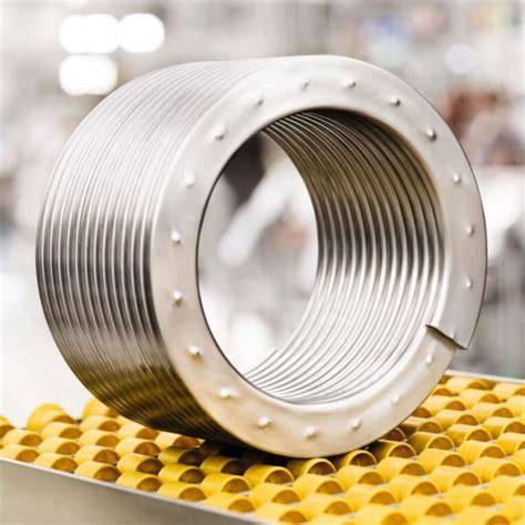 Inox-Radial hőcserélő felépítésének szemléltetése